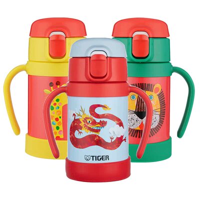 【特卖品】TIGER虎牌MCK-A28C幼儿童吸管杯真空保冷杯学生 微瑕品