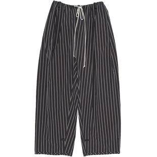 fafamoon设计师品牌2025夏季新品松软量感夏日裤休闲工装长裤子女