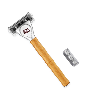 英国绅士之选BULLDOG斗牛犬竹节剃须刀 手动剃须刀5层刀片刮胡刀