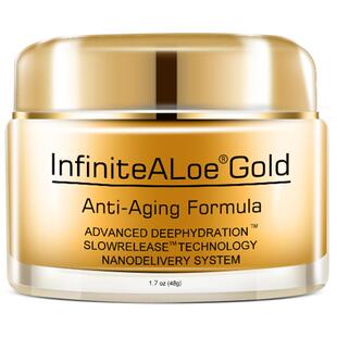 InfiniteAloe抗初老眼霜抗皱去细纹抗衰六胜肽精华抗氧化保湿面霜