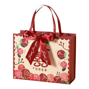 结婚喜糖礼盒成品含糖新款订婚高档礼品装婚宴宾客伴手礼实用回礼