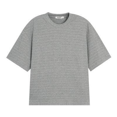 BODYDREAM巴黎皱肌理短袖男老钱松弛感休闲通勤T恤/常规小落肩