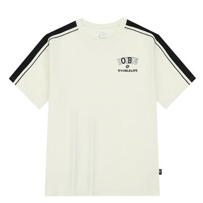 361运动T恤男女同款2025夏季新款透气宽松上衣圆领短袖情侣装男装