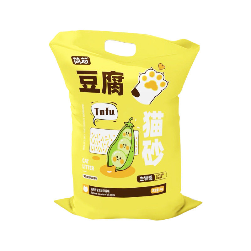 简芯豆腐猫砂大袋除臭结团吸水
