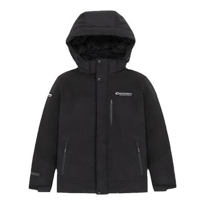 Discovery探索90鹅绒羽绒服防风保暖面包服连帽防寒外套男女
