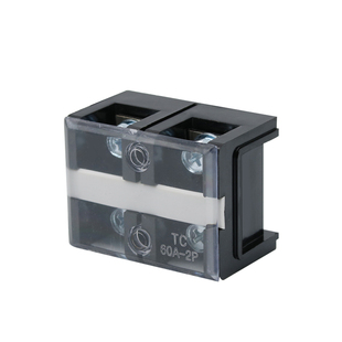 TC-602固定式大电流铜接线端子板排2位2P/60A电线接线盒座压线柱