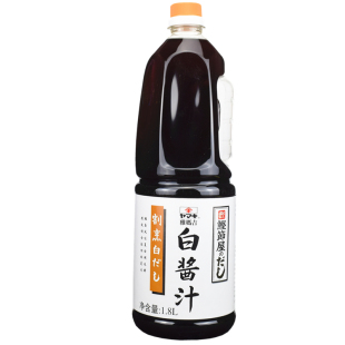 日本雅妈吉白酱汁1.8L 茶碗蒸关东煮 白酱油鲣鱼酱油鲣鱼汁鲣鱼屋