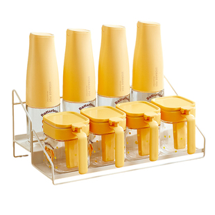 【摩登主妇&黄油小熊】调料盒厨房盐罐油壶调味瓶罐调料组合套装