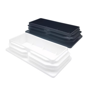 80x160mm不锈钢管塞 铁管镀锌管内塞堵头 桌椅脚内塞封口