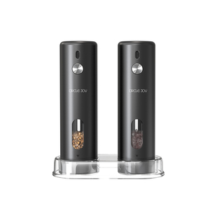 Circle Joy 圆乐电动胡椒研磨器厨房家用自动黑胡椒研磨器调料瓶