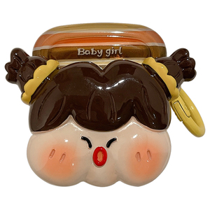 腮红卡通女孩airpods3耳机保护套壳2pro二三代新款启乾适用苹果无线蓝牙立体硅胶软壳可爱少女心趣味个性创意