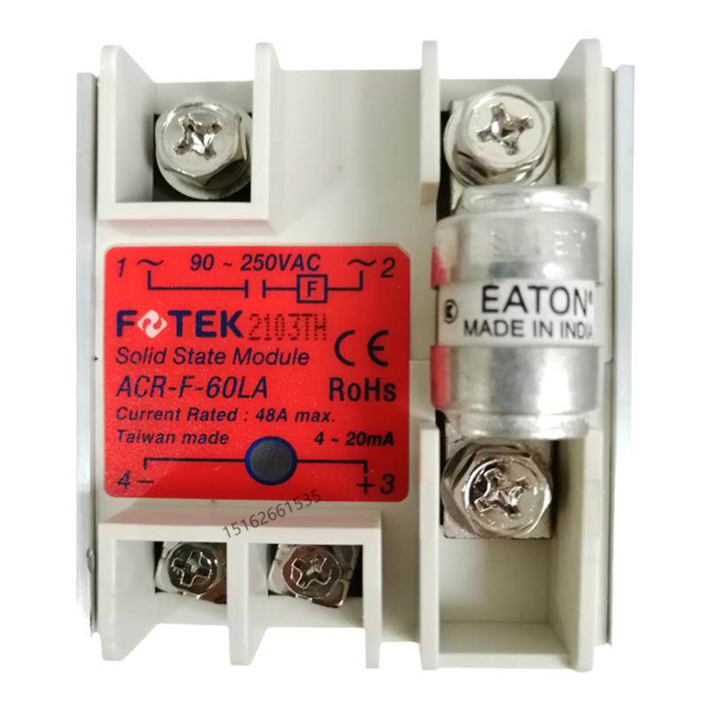 FOTEK台湾阳明ACR-40/60/80/100LA+加强型固态继电器单项调压模块