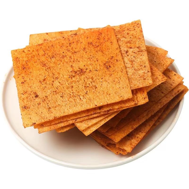 拳王辣条麻辣片大辣片108g湖面筋制品