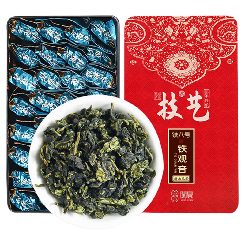 闽景乌龙茶铁观音正味铁8号浓香
