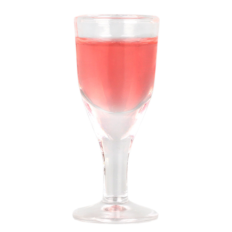 包邮只装无铅玻璃高脚迷你白酒杯