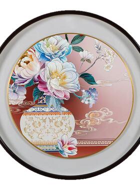 平安富贵手工铜雕装饰画玄关过道