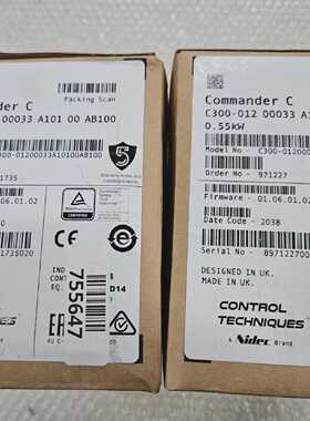 CONTROL TECHNIQUES C300-012 00033 A101 00 AB100 C300-0120003
