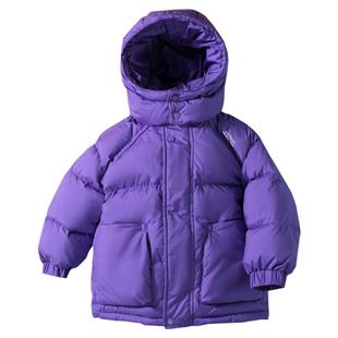 雅鹿2025新款洋气儿童羽绒服男童女童宝宝加厚中小童冬季短款外套