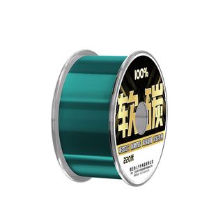 日本进口碳线海杆专用220米路亚尼龙主线强拉力耐磨碳素线前导线