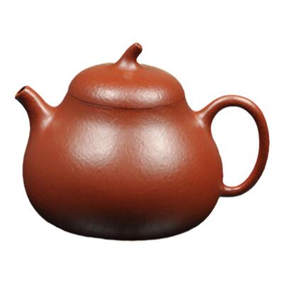 友兰轩 130CC传统手工小品功夫茶壶原矿小煤窑朱泥茄瓜宜兴紫砂壶