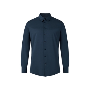 Degre Zero衬衫男士长袖140s匹马棉天然免烫商务防皱易打理衬衣