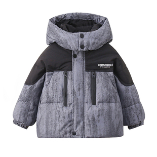 儿童羽绒服冬季2025新款男童冬装加厚保暖白鸭绒外套宝宝男孩爆款