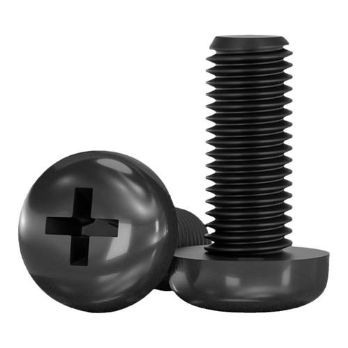 绝缘尼龙塑料塑胶圆头十字螺丝盘头螺钉小螺栓M2M2.5M3M4M5M6M8mm