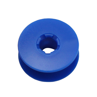 电脑平车彩色塑料梭芯10个装带磁铁收纳盒锁芯线芯工业缝纫机梭芯