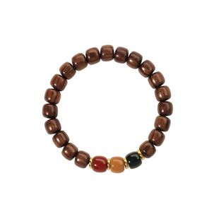 新中式黑花梨木手串黑檀木质手串节节高升手链男女情侣佛珠念珠