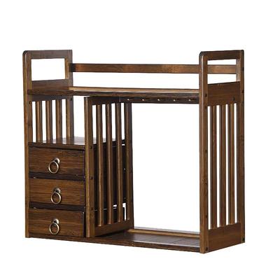 文房四宝收纳架毛笔挂架