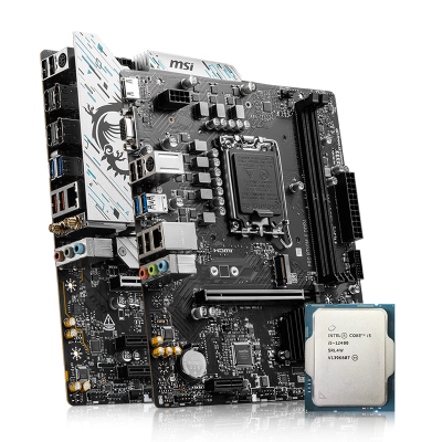 i512400/14400微星B760板u套装