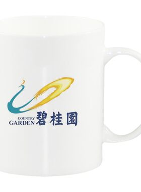 骨瓷马克杯定制印LOGO印二维码