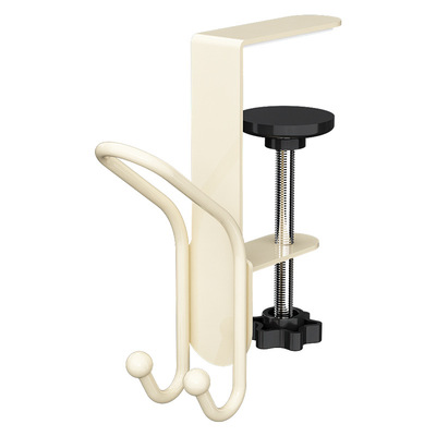 书包桌边挂钩免打孔强力承重不锈钢学生课桌边可调节无痕挂包神器