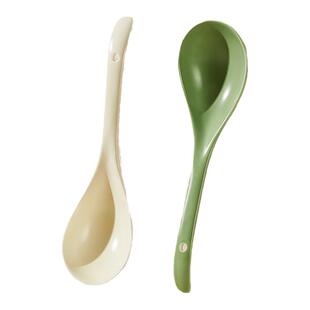 粉墨北欧陶瓷大汤勺家用长柄大号盛汤勺子高颜值喝汤调羹粥勺汤匙