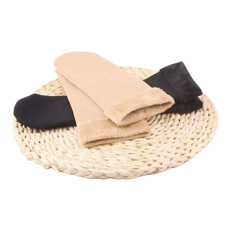 新款男女通用冬季加绒加厚雪地袜防冻保暖袜子短袜地板袜抗寒女袜