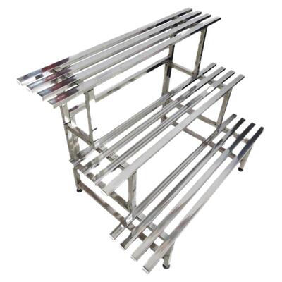 不锈钢花架子阳台置物架多层户外