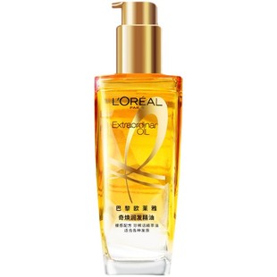 欧莱雅奇焕润发精油防毛躁护发精油女小金瓶柔顺滋养修护干枯正品