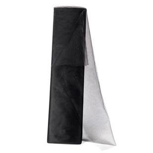 仙女纱包花网纱鲜花包装纸材料黑色白色花束纱网雪纱纱幔花店花艺