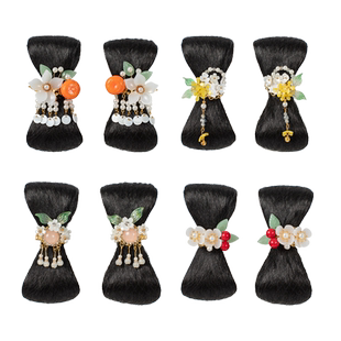 汉服假发赵盼儿同款发型头饰古风发包古装影视剧宋制汉服假发发髻