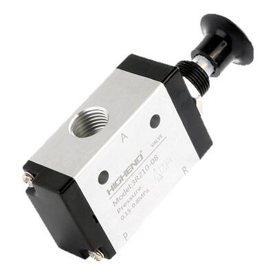 顺丰精品气动二位三通手板阀人控