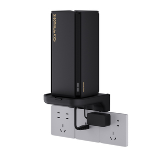 适用于小米AX3000路由器壁挂支架线束收纳架家用墙壁支架理线神器