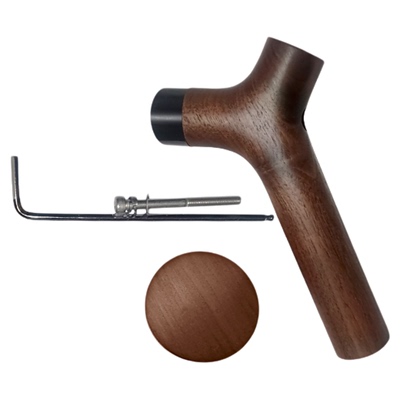 原木材质DIY温控壶手柄