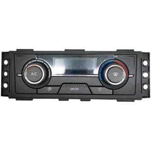 重汽王牌豪曼汽车瑞狮腾狮力狮暖风操纵机构空调控制面板开关原厂