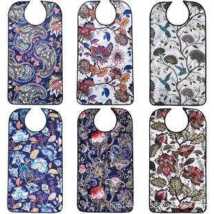 厂家跨境货源老人围兜成人吃饭用 饭兜大人防水口水巾围嘴口水兜