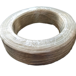 LED霓虹灯带补电线 水晶透明连接线2*0.5平方5cm10厘米纯铜漆包线