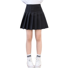春秋洋气小女孩韩版春装黑色半身裙1