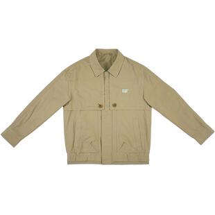 CAT卡特春季男士简约休闲工装感百搭风衣式轻薄夹克外套