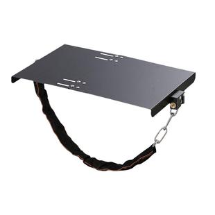 电动车电瓶专用锁电瓶车电池防偷锁防盗钢板神器踏板厚电瓶锁钥匙