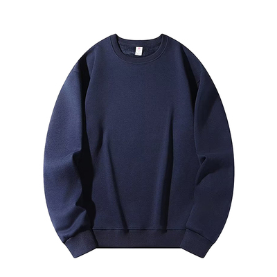 500g重磅加绒加厚卫衣男套头圆领