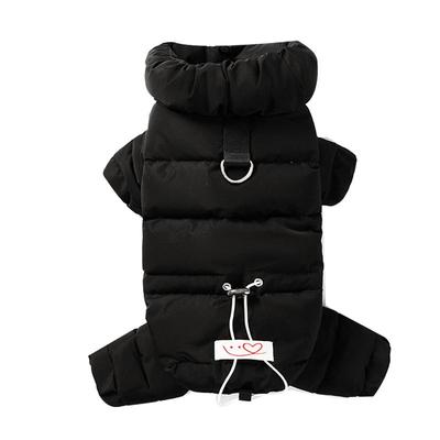 石墨烯保暖羽绒服冬天小狗狗衣服四脚比熊泰迪宠物小型犬冬季加厚